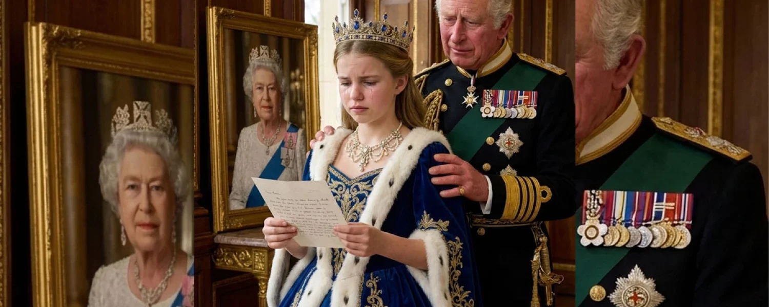 The Letter and Gift Queen Elizabeth Left for Princess Charlotte