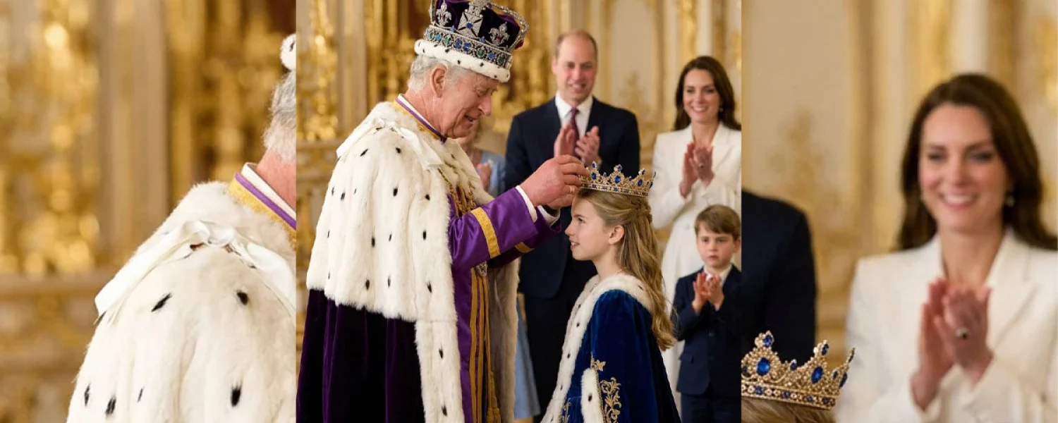 Princess Charlotte Stuns the World with a Mysterious Crown! 👑✨