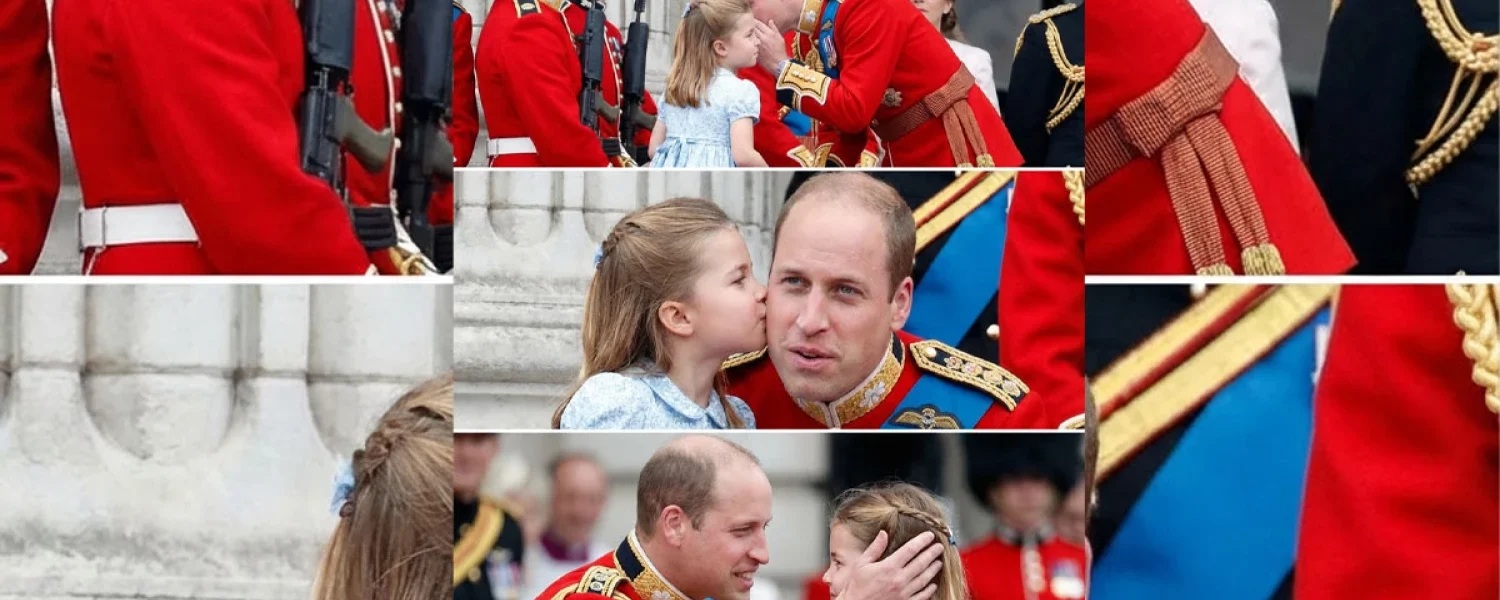 Prince William and Princess Charlotte
