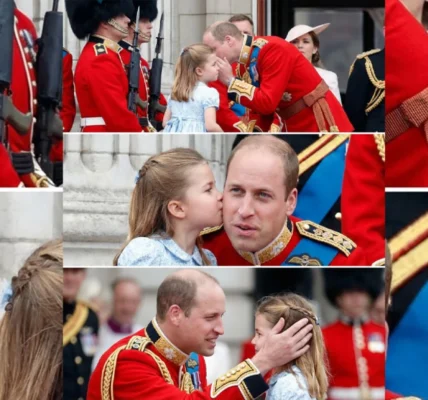 Prince William and Princess Charlotte