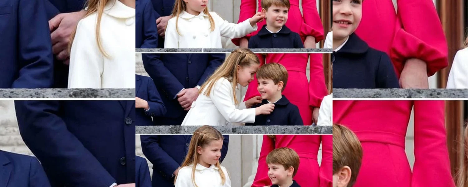 Princess Charlotte MELTS HEARTS with Protective Gestures Toward Prince Louis at Royal Events