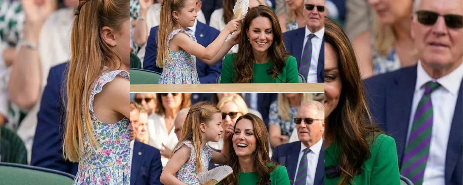 Princess Charlotte’s Quiet Act of Devotion to Catherine Warms Hearts at Wimbledon