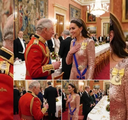 Catherine Receives Rare New Title From King Charles At French State Banquet At Windsor Castle