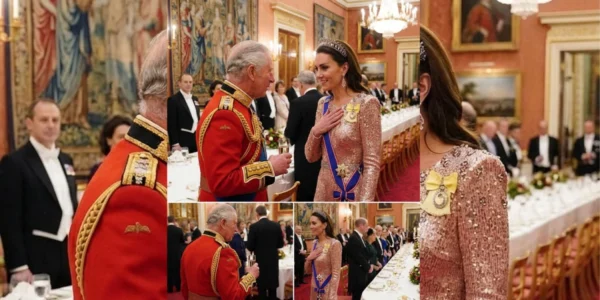Catherine Receives Rare New Title From King Charles At French State Banquet At Windsor Castle