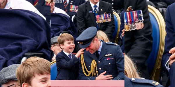 Prince William and Louis’ SWEET FATHER-SON MOMENT Melted Fans’ Hearts on 80th VE Day Anniversary