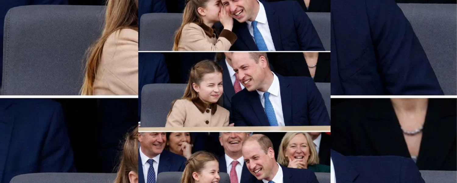 Princess Charlotte Brings Laughter to a Solemn Occasion