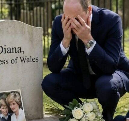 William’s Private Heartbreak! 📸 A silent grave finally whispered back today…