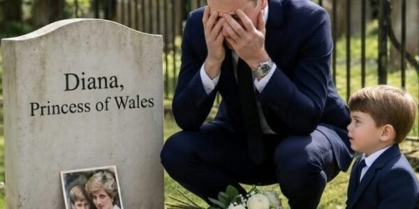 William’s Private Heartbreak! 📸 A silent grave finally whispered back today…
