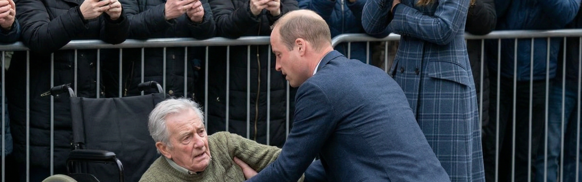 ROYAL PROTOCOL SHATTERED! 😱👑 In a moment no one saw coming, Prince William suddenly breaks from the crowd as chaos…
