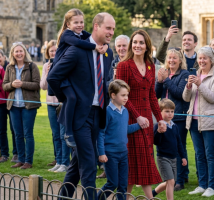🚨 HEART-STOPPING FAMILY MOMENT CAUGHT ON CAMERA! What happened next left the entire crowd emotional…