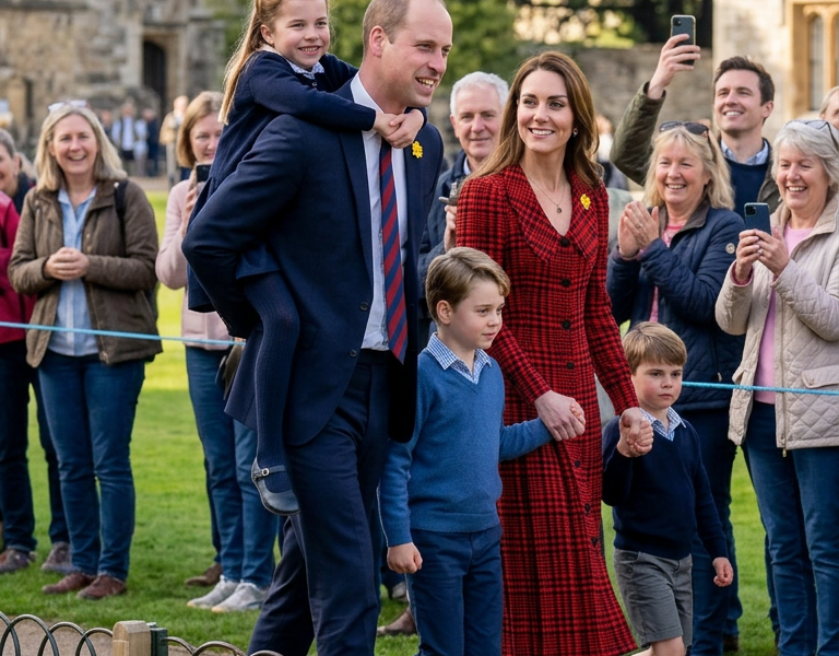 🚨 HEART-STOPPING FAMILY MOMENT CAUGHT ON CAMERA! What happened next left the entire crowd emotional…