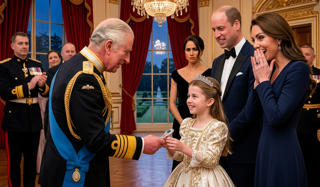 ROYAL SHOCKWAVE! 👑😱 A single, unexpected gesture just changed everything inside…