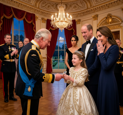 ROYAL SHOCKWAVE! 👑😱 A single, unexpected gesture just changed everything inside…