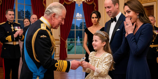 ROYAL SHOCKWAVE! 👑😱 A single, unexpected gesture just changed everything inside…