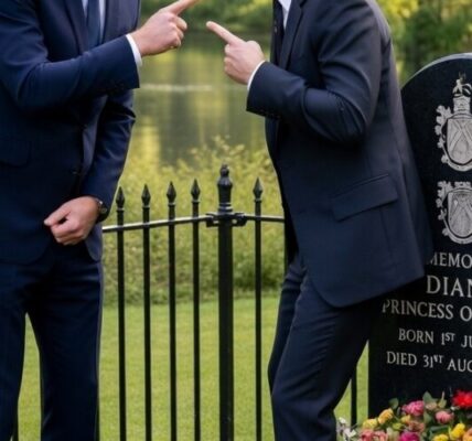 The Grave Side Scandal! 💔 The sacred silence of the grave was shattered.