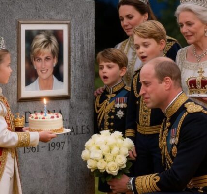 Chills. Absolute chills. 😭🕊️ The recent visit by William, Catherine, and their children to Diana’s memorial just became the most breathtaking scene I have ever witnessed.