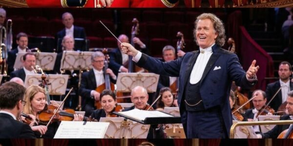 George’s Secret Strings! 🎭 The Royal Albert Hall plunged into a chilling darkness.