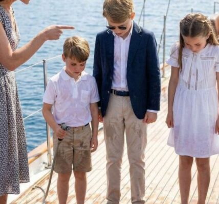 LOUIS’S WATER WAR! 💦😂 He drenched Charlotte & George, and Princess Kate stepped in! 👑🚨