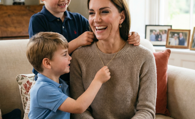 UNSCRIPTED & UNFORGETTABLE! 🚨💖 George and Louis just gave Kate Middleton a surprise that broke the internet! 👑💧