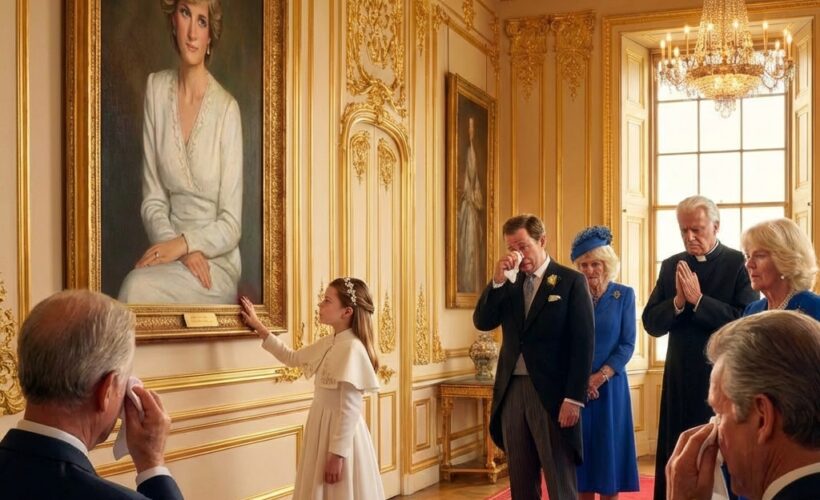 THE PALACE IS IN TEARS! 😭 In a heart-stopping, unscripted moment that has left the world paralyzed