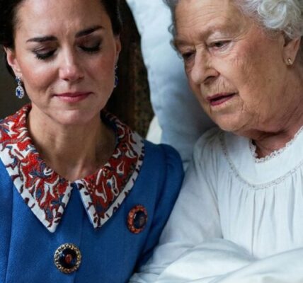 The rain at Balmoral wasn’t just falling—it was weeping for a dying legend. 🌧️ In her final, fragile moments, Queen Elizabeth II pulled Catherine close for a whisper that would change the monarchy forever.