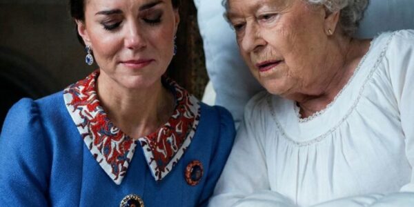 The rain at Balmoral wasn’t just falling—it was weeping for a dying legend. 🌧️ In her final, fragile moments, Queen Elizabeth II pulled Catherine close for a whisper that would change the monarchy forever.