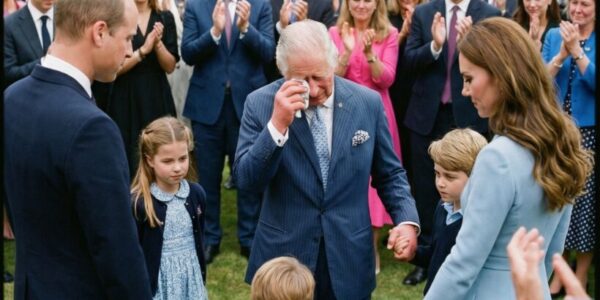 “Dedicated to Grandpa…” ❤️😭 A heartwarming moment as the little princes and princesses brought the king to tears.