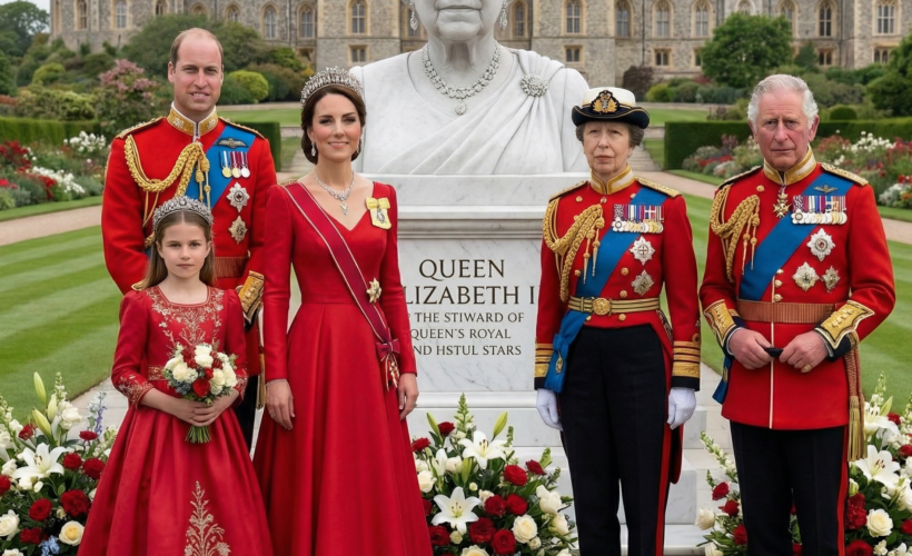 “YOUR MAJESTY, ARE YOU WATCHING?” 🕊️😭 The Heart-Wrenching Royal Tribute That Brought the World to Tears! A deeply moving moment just unfolded as three generations of royals gathered at Queen Elizabeth II’s final resting place. ❤️ Princess Catherine, with young Charlotte by her side and Princess Anne in solemn attendance, offered a heartfelt tribute filled with love and legacy. 🕯️✨ As a white dove gracefully appeared near the grave, Catherine, with hands gently folded, looked skyward as if seeking guidance from beyond. This wasn’t just a visit—it was a powerful connection across time, a silent dialogue with the Queen whose legacy continues to shape the monarchy. 👑💖 👉 Witness the magical, unscripted moment that touched millions: [Link] Option 2: Phong cách Kể chuyện Tinh tế (Elegant Storytelling) 🦢🏛️ Dành cho blog hoặc bài viết mang tính chiêm nghiệm. Prompt text A Legacy Whispered: The Generations That Honored Queen Elizabeth II. 🏛️🕊️ In a rare and profoundly touching scene, Princess Catherine, Princess Charlotte, and Princess Anne came together at the hallowed resting place of Queen Elizabeth II. This gathering was more than an act of remembrance; it was a testament to a legacy that continues to resonate through time. 💖 With hands clasped in quiet reflection, Catherine’s gaze sought the heavens as a solitary dove appeared, a silent messenger amidst their solemn tribute. It was a moment that felt like a bridge between worlds, a timeless conversation seeking strength and guidance from the monarch who shaped an era. ❤️✨ 👉 Discover the full, moving details of this historic family gathering: [Link] Option 3: Phong cách Ngắn gọn & Súc tích (Short & Punchy) ⚡📱 Dành cho Instagram hoặc X (Twitter). Prompt text QUEEN ELIZABETH’S LEGACY LIVES! 🕊️🚨 Three generations of royals gathered at her grave in a deeply moving tribute. 😭❤️ Catherine, Charlotte, & Anne honored the late Queen. A dove appeared, and Kate looked to the sky for guidance. ✨ This wasn’t just a visit—it was a dialogue across time! 👑💖 SEE THE UNFORGETTABLE MOMENT! 👇 👉 [Link] #QueenElizabeth #RoyalFamily #PrincessCatherine #LegacyLives #EmotionalTribute — 🎨 Gợi ý Prompt Hình Ảnh & Script (AI Prompts) Image Generation Prompt 🖼️ Prompt text A cinematic, emotional photograph of Princess Catherine (Kate Middleton) and Princess Anne, along with a 10-year-old Princess Charlotte, standing at a grand, dignified gravesite (resembling Queen Elizabeth II’s). Catherine is looking skyward with a tearful but determined expression. A white dove is perched gently on the gravestone. The lighting is soft and ethereal, capturing a moment of profound tribute and spiritual connection. The background is a peaceful, historic royal burial ground, photorealistic, 8k resolution. Short Video Script Idea (Dành cho TikTok/Shorts) 🎬 Prompt text [0:00-0:03] Visual: Text “A MESSAGE TO THE QUEEN! 🕊️😭” over a photo of Queen Elizabeth II. [0:03-0:08] Voiceover: “A deeply moving moment as three generations of royals visited Queen Elizabeth II’s grave.” [0:08-0:15] Visual: Slow-motion clip o