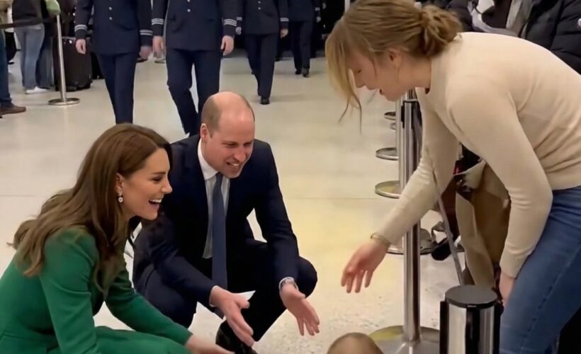 THE CUTEST SECURITY BREACH! 👶🚨 A Tiny Gate-Crasher Steals Kate and William’s Spotlight!