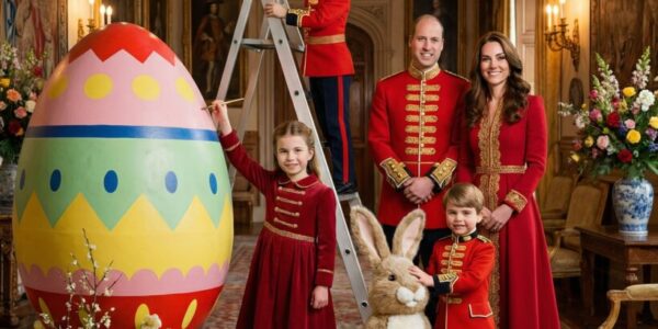 PREPARATIONS ARE READY! Are you ready to join the royal family for Easter festivities?