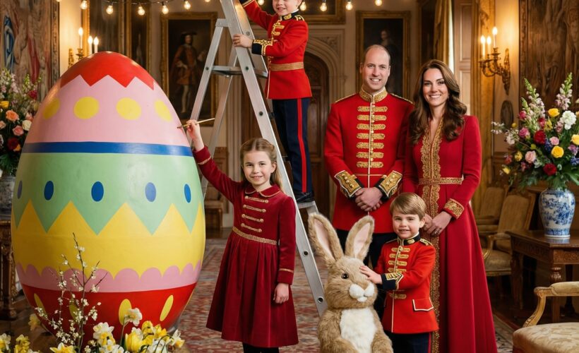PREPARATIONS ARE READY! Are you ready to join the royal family for Easter festivities?