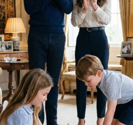 SHE HAS THE DIANA TOUCH! 🖌️🌟 Princess Charlotte just stunned the Palace with a secret gift for Prince William.