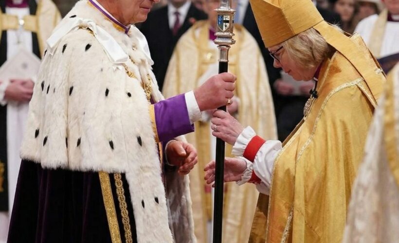 Attending the installation of Dame Sarah Mullly as Archbishop of Canterbury at Canterbury Cathedral—the first woman to hold the position in its 1,400-year history.