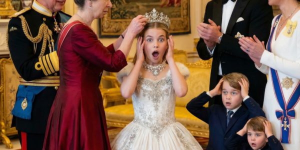 ROYAL HISTORY SHATTERED! 👑 Princess Charlotte’s Unprecedented Moment at the Palace – Witness the Unthinkable!