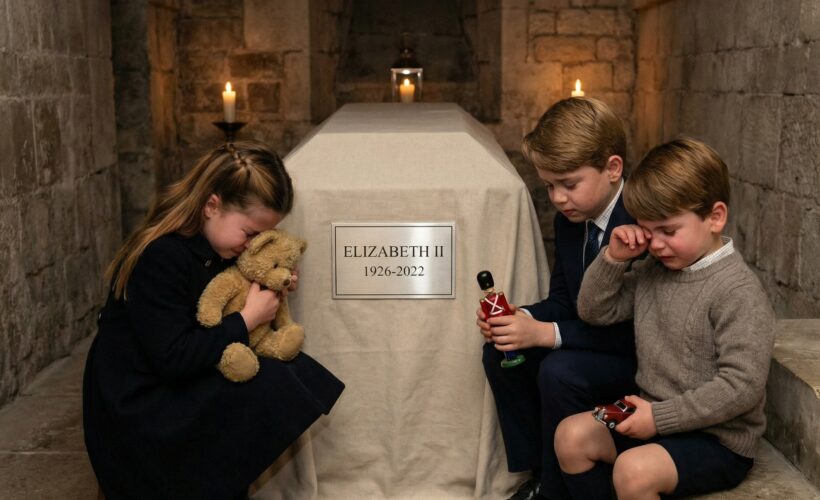 “We miss you so much, Grandma!” 🕊️😭 The gifts the Queen sent to her children, they still keep them with them, Grandma.