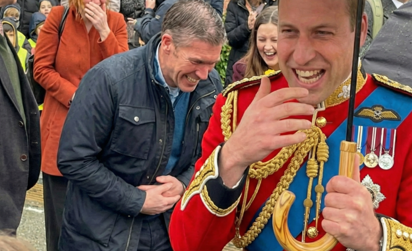 Prince William just shattered centuries of royal decorum in a single, unscripted moment.