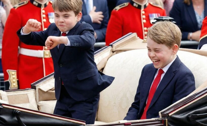 WHAT DID HE DO? 😱A hidden moment of mischief turns into pure comedy as Prince George can’t hold back his laughter!