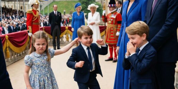 “chị đại Hoàng Gia” của Công chúa Charlotte thực sự KHÔNG THỂ SÁNH BẰNG! 😭👑 Giây phút hoàng tử lại gây tiếng cười với mọi người xung quanh cũng là lúc ‘chị cả’ lên tiếng.