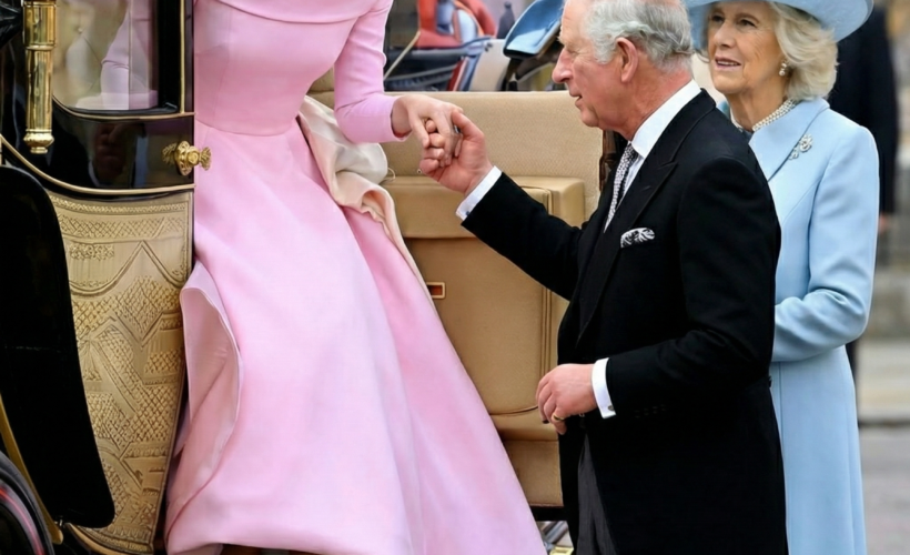 A Touch of Royal Chivalry Lights Up the Day for Princess Kate