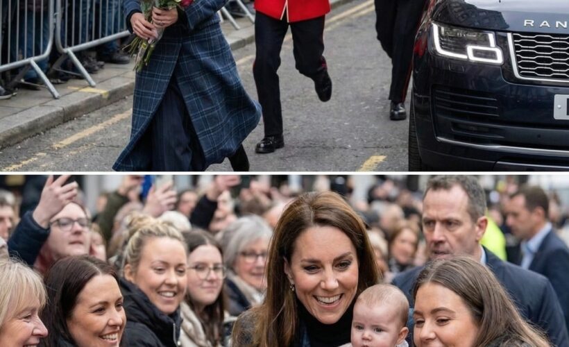 SHE RAN PAST SECURITY! 🚨💨 Princess Catherine just proved why she’s the Queen of Hearts! 👑❤️