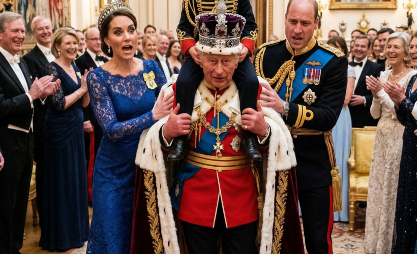 BUCKINGHAM PALACE IS IN TOTAL MELTDOWN! 🚨 The world is paralyzed after 7-year-old Prince Louis did the unthinkable during a high-stakes ceremony!