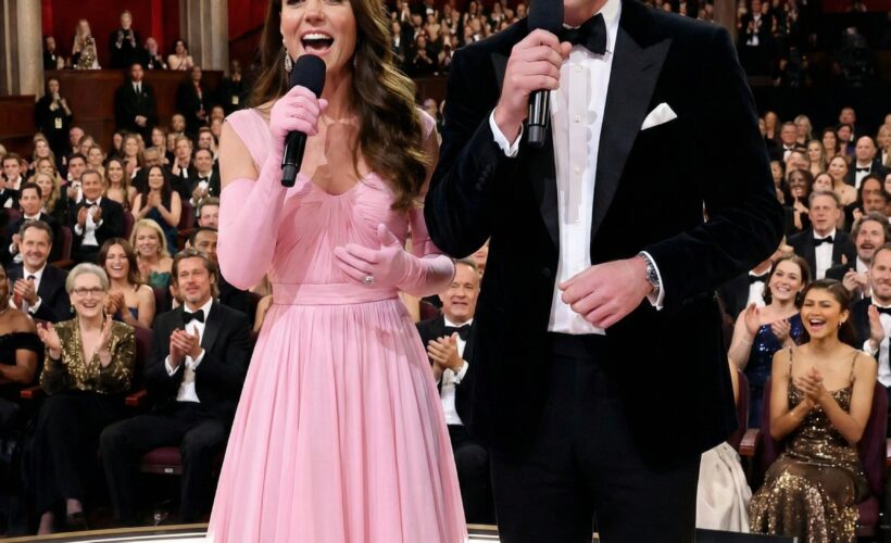 PROTOCOL SHATTERED! 🚨 Prince William & Princess Catherine just gave an UNSCRIPTED performance at the Oscars and it’s pure gold! 🎤✨