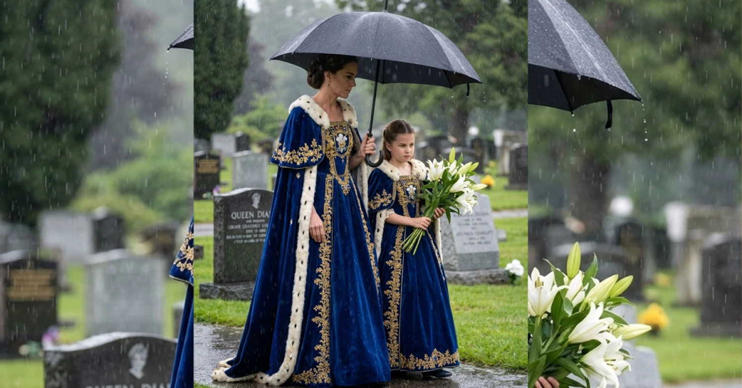 A Private Pilgrimage: Kate and Charlotte’s Visit to Princess Diana’s Memorial