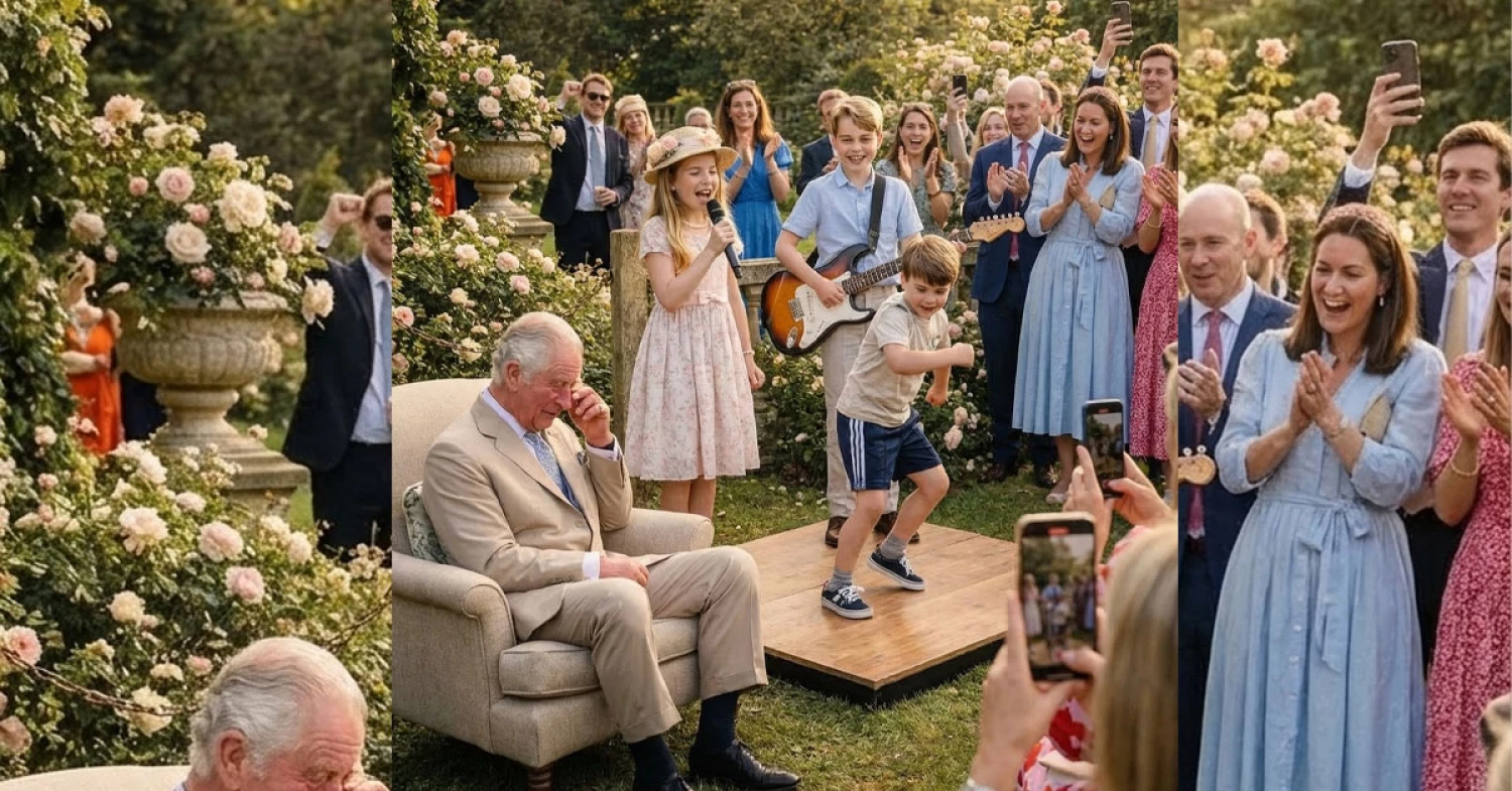 A Royal Surprise: The Young Royals Stage a Heartwarming Concert for King Charles
