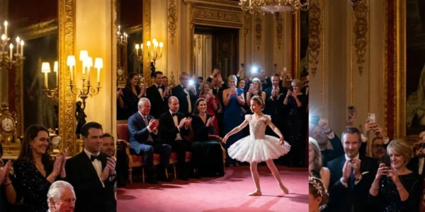 The Star of the Party at Buckingham Palace: Princess Charlotte Shines in Ballet Performance The Star of the Party at Buckingham Palace: Princess Charlotte Shines in Ballet Performance