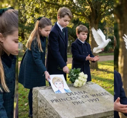 A Heartfelt Tribute: Princess Charlotte’s Painting for Diana A Heartfelt Tribute: Princess Charlotte’s Painting for Diana