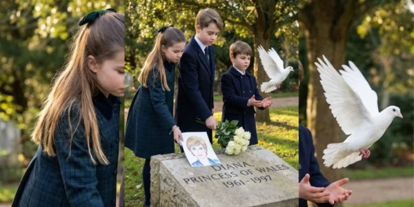 A Heartfelt Tribute: Princess Charlotte’s Painting for Diana