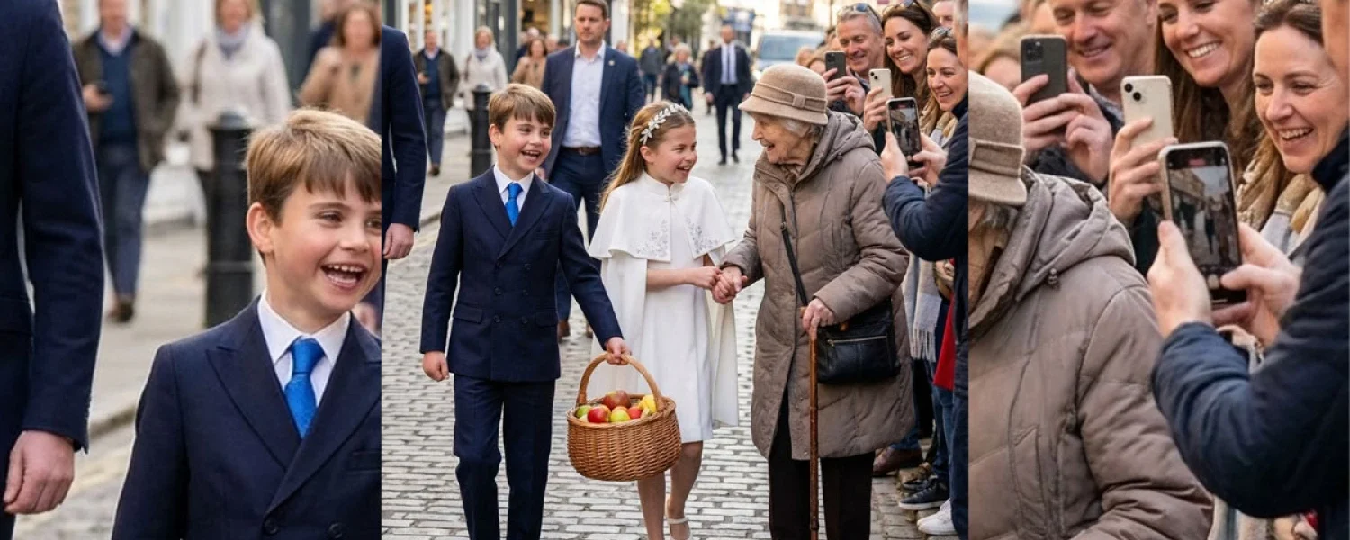 Charlotte, Louis’s Act of Kindness: A Heartwarming Story of Compassion