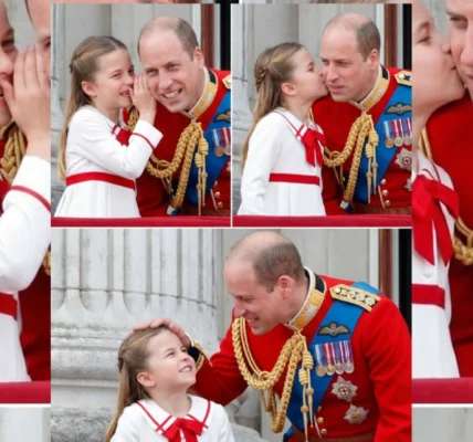 Fans in Tears As William and Charlotte Share Sweet Father-Daughter Moment at Trooping the Colour