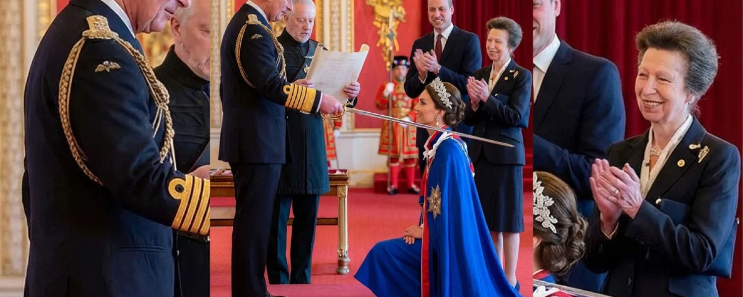 Catherine Receives Unprecedented Honor in History From King Charles, Palace Confirms!
